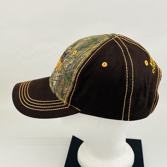 Pheasants Forever Strapback Hat 2018 Banquet Committee Embroidery Camo Brown - Picture 5 of 7